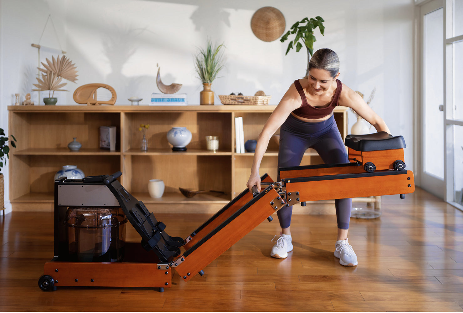 water rowing machine