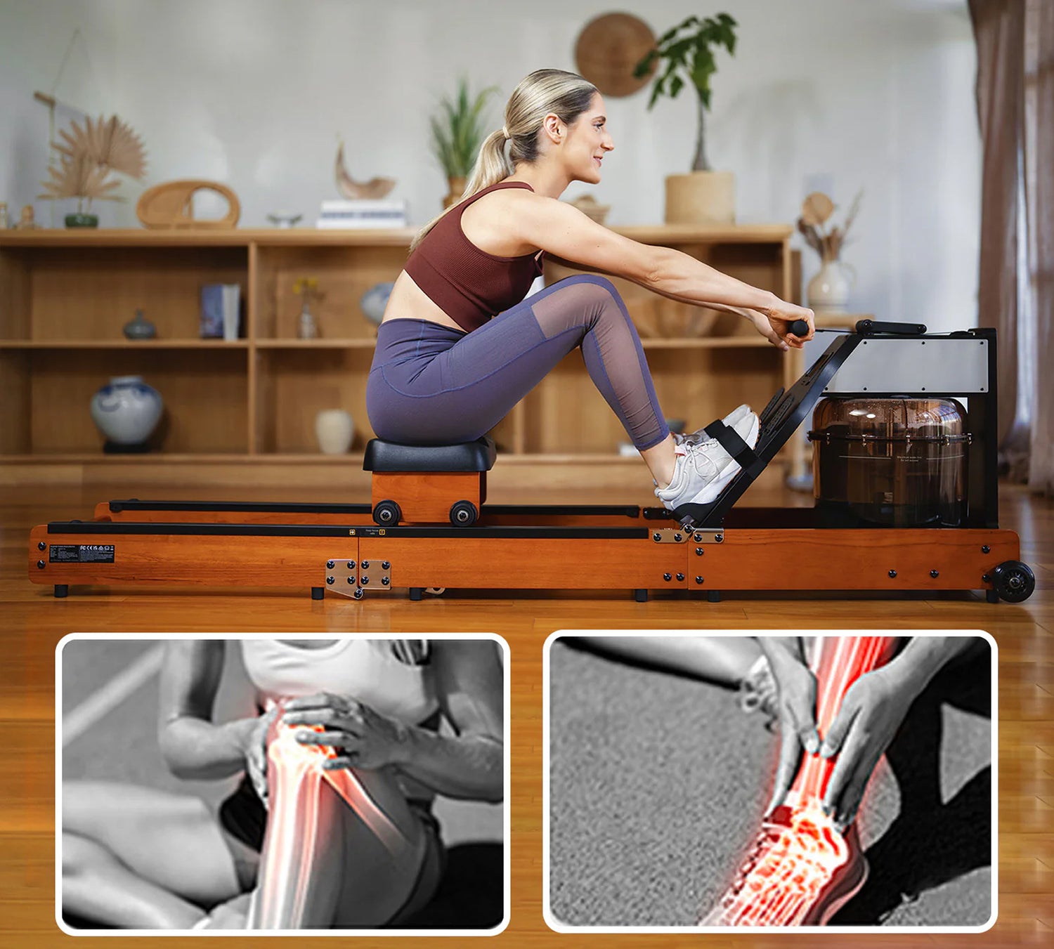 water rowing machine