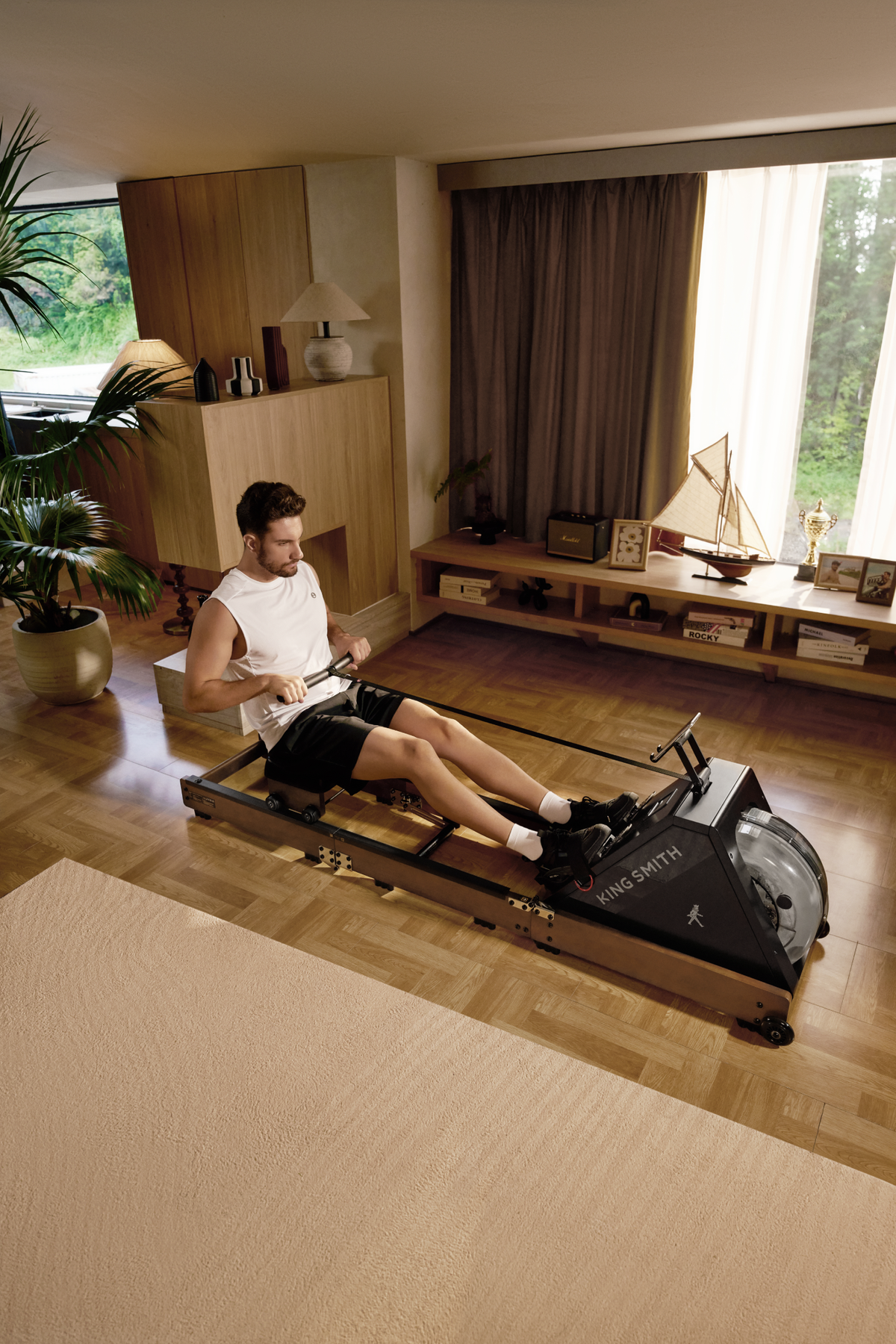 WM10 Foldable Water & Magnetic Rowing Machine – KingSmith UK Official